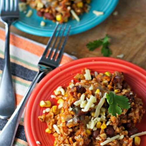 best recipe rice and bean casserole vegan gluten free